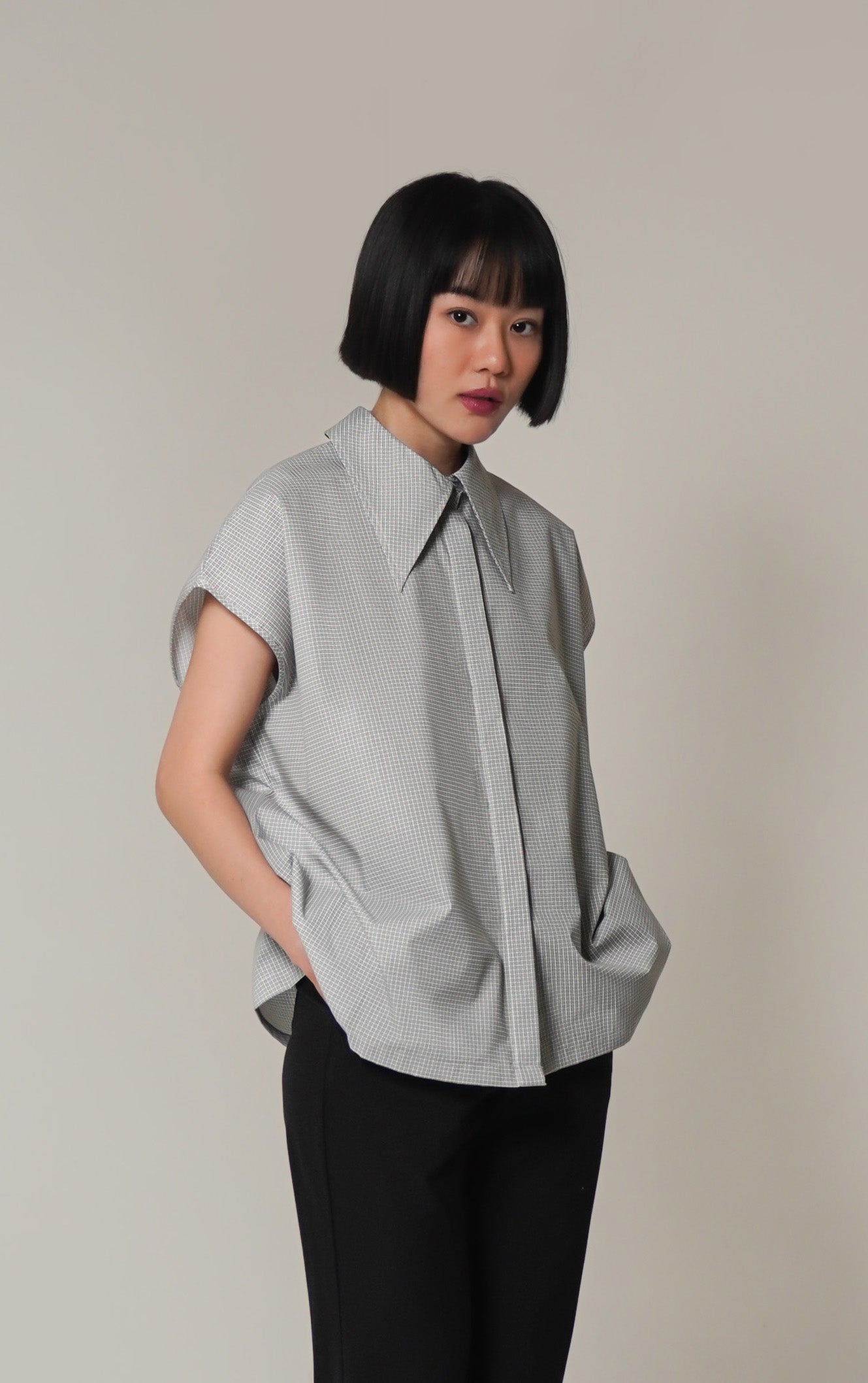 Kathleen Sleeveless Shirt SAVIO